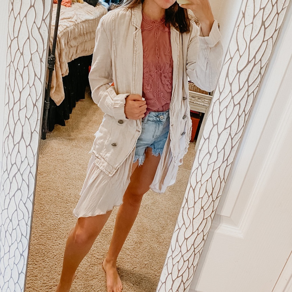 Free People military jacket